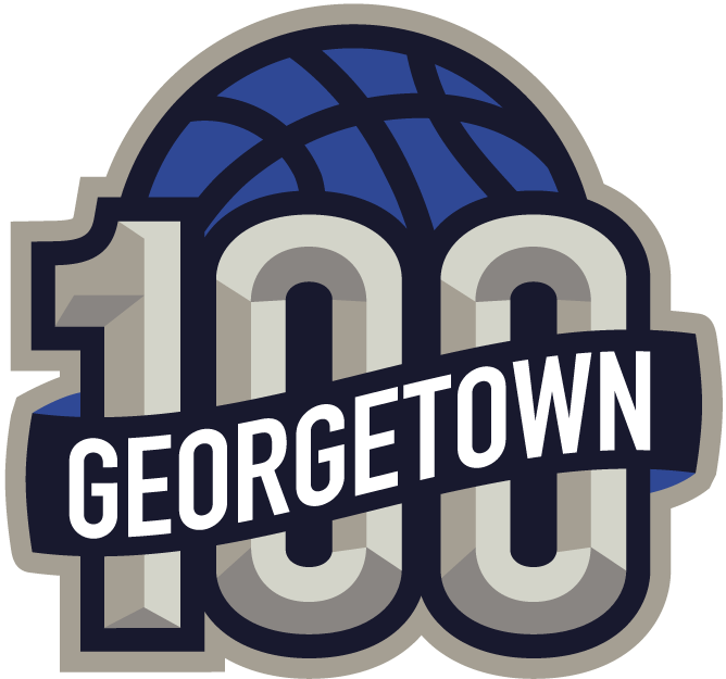 Georgetown Hoyas 2007 Anniversary Logo iron on transfers for T-shirts